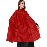 Cape courte rouge de 100 cm