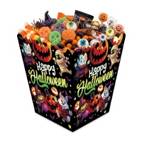 Boîte de Happy Halloween de 18 x 10,5 cm - 6 unités