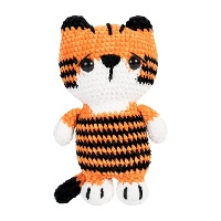 Kit d'amigurumis - Strippy le tigre - DMC