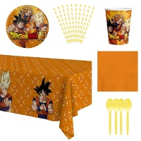 Pack pour fête de Dragon Ball - 8 personnes
