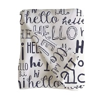 Couverture Hello de 1,50 x 1,25 m