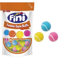 Chewing-gum en forme de balles de tennis - Fini gommes de balles de tennis - 165 gr