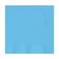Serviettes de couleur pastel de 16,5 x 16,5 cm - 30 unités
