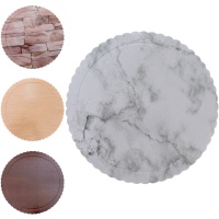 Base pour gâteau ronde de 30 x 30 x 0,3 cm en design - 1 unité