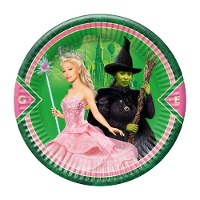 Assiettes Wicked 23 cm - lot de 8