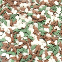 Paillettes de dinosaures et d'oeufs de 55 g - Scrapcooking