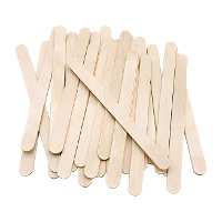 Bâtonnets en bois de 11,3 cm pour glaces - Decora - 100 unités