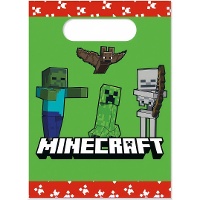 Sachets en papier Minecraft - 4 unités