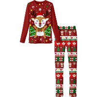Pyjama de Noël pour enfant à motif de renne