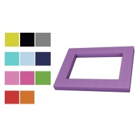 Cadre en liège de couleurs 80 x 60 cm