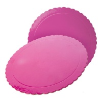 Base pour gâteau de 30 x 30 x 0,3 cm ronde - 1 unité