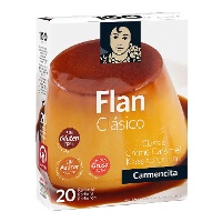 Flan classique sans sucre de 20 gr - Carmencita