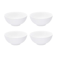 Bol rond en porcelaine de 1,5 L - 4 unités