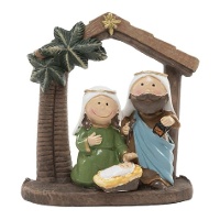 Figurine de la Nativité en résine de 10,20 cm