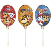 Sucette en chocolat Pat' Patrouille - 1 unité