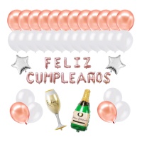 Kit de ballons pour anniversaire - Monkey Business - 37 pièces