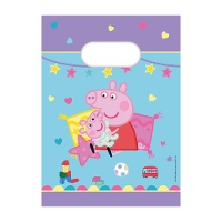 Sacs cadeau Peppa Pig - lot de 4