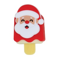 Baume à lèvres pour enfants en forme de glace Père Noël, parfum fraise