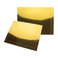 Base pour gâteau de 40,6 x 30,6 x 0,3 cm - 1 unité
