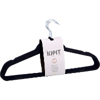Cintres en plastique revêtus de velours - Lot de 6