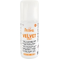 Spray comestible effet velours à base de beurre de cacao 100 ml - Decora