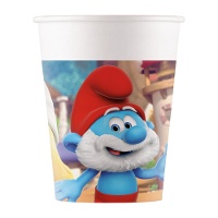 Vasos de Pitufos de 200 ml - 8 unidades