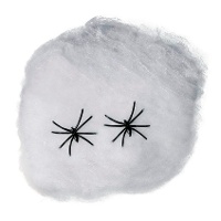 Toile d'araignée blanche de 40 gr