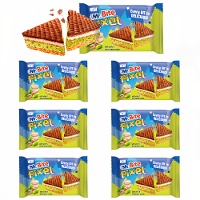 Mr Bitel Pixel de chocolat avec crème de pistache, 30 gr - 6 unités