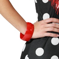 Bracelet de sévillane blanc ou rouge - 1 unité