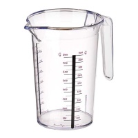 Carafe doseuse transparente de 0,8 L