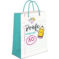 Sac cadeau de 45 x 33 x 10 cm Prof vous êtes un 10