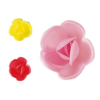 Gaufrettes de fleurs de 3 cm - Dekora - 100 unités