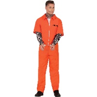 Costume de prisonnier tatoué pour homme