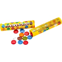 Lacasitos de chocolat au lait colorés en tube - 20 gr