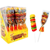 Brochettes de bonbons hamburger gélifiés 18 g - 20 unités