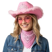 Ensemble cowgirl rose - 3 pièces