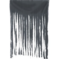 Vieux rideau sinistre - 1,00 x 2,00 m