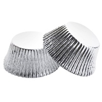 Capsules pour cupcakes de 3 cm métallisées - Pastkolor - 60 unités