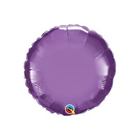 Ballon chromé rond de 45 cm - Qualatex - 1 unité