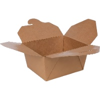 Boîte alimentaire de 11,3 x 9 x 6,3 cm - 4 unités