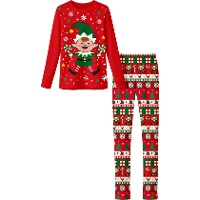 Pyjama de lutin de Noël pour homme