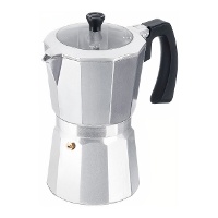 Cafetière italienne 12 tasses avec couvercle transparent - Kinvara