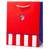Sac cadeau rouge de l'Atlético de Madrid - 32 x 26 x 12 cm
