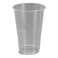 Gobelets transparents de 300 ml en plastique - 50 unités