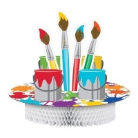 Centre de table en peinture