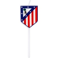 Bougie écusson de l'Atlético de Madrid