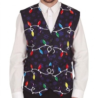Gilet de Noël avec ampoules