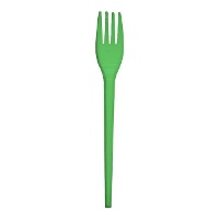 Fourchettes en plastique de 17 cm - 12 unités