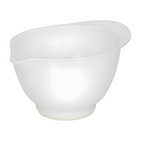 Bol de 1,5 L blanc en mélamine - Patisse