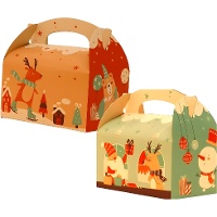 Boîte de Noël pour friandises - 1 unité